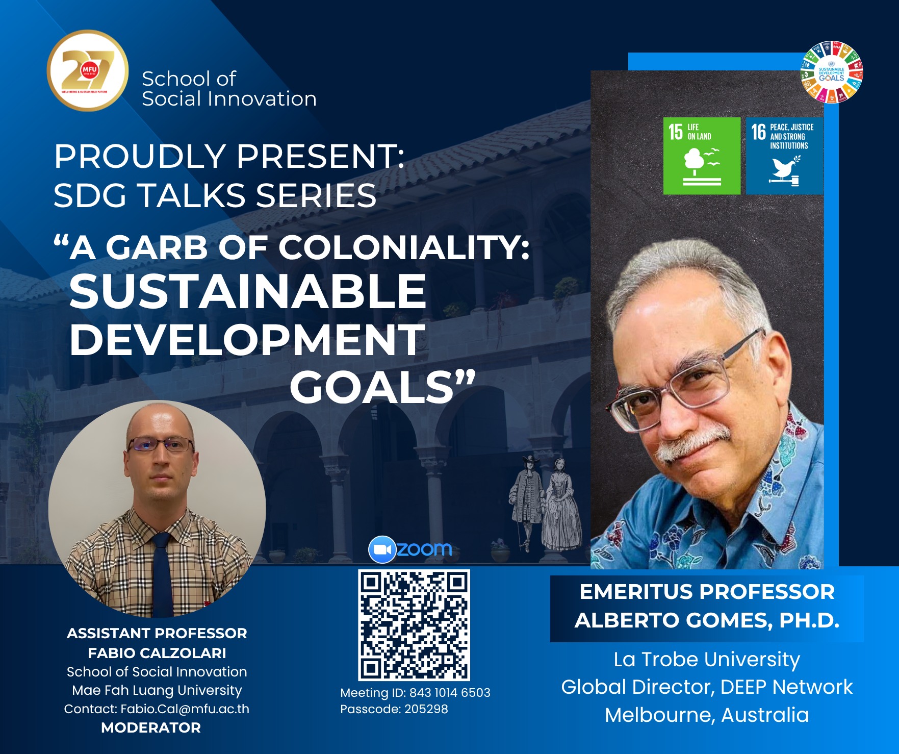 The 1st SDG TALKS SERIES