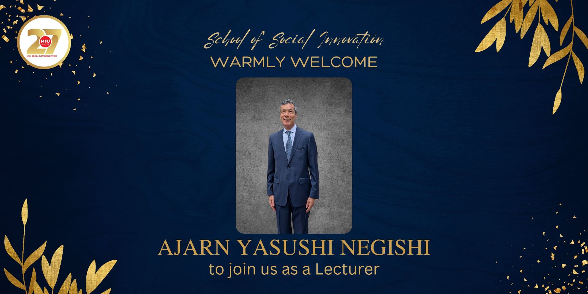 Welcoming a New Lecturer to School of Social Innovation